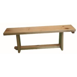 Banco sueco de madera 1mt