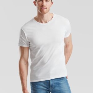 Camiseta fruit of the loom iconic 150 v-neck t