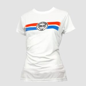 Camiseta manga corta miler mujer iffley road" tejido dry sublimación"