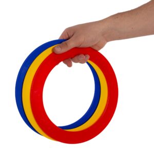Juego 3 aros malabares 24cm planos