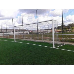 Juego de 2 bases porterías fútbol 11 para recogida de red