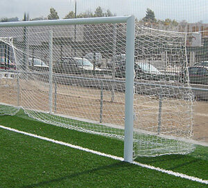 Juego de 2 redes fútbol 11 3 mm linea premium tipo cajón