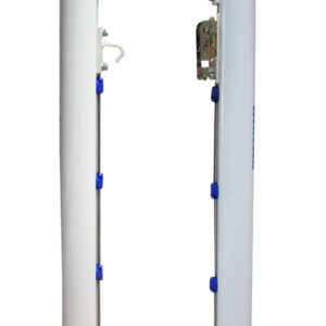 Juego postes pádel aluminio ø 90mm fijos