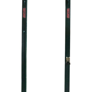 Juego postes voleibol metálicos cuadrados 80x80mm trasladables