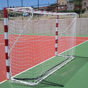 Juego redes fútbol sala/balonmano 4mm linea premium