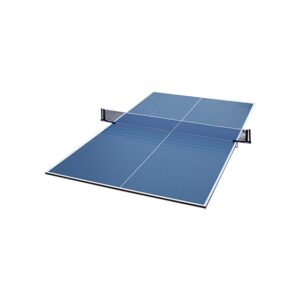 Kit tableros tenis de mesa con soporte y red azul - sin palas ni pelotas