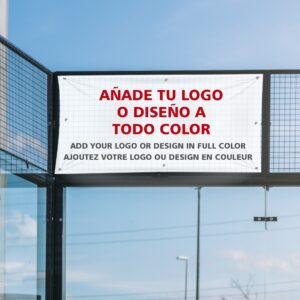 Lona textil con tu marca