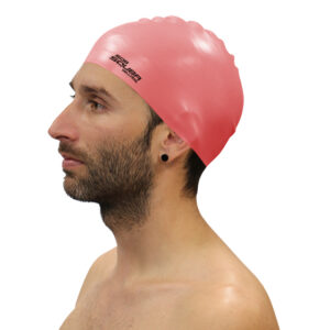 Lote 10 gorros natación silicona squba