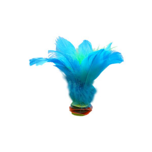 Lote 8 indiakas fútbol pluma bicolor
