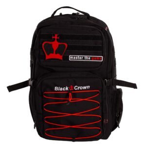 Mochila black crown spartan
