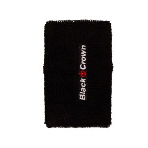 Pack 2 muñequeras black crown long