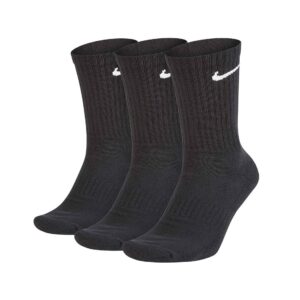 Pack 3 calcetines media caña nike everyday acolchados
