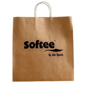 Pack 50 bolsas brown kraft softee