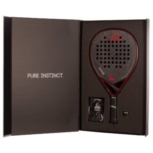 Pack pala de pádel vibor-a titan 12k red