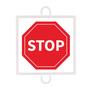 Panel de señalización tráfico de prioridad nº 1 (stop)