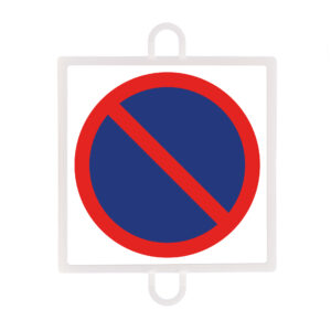 Panel de señalización tráfico de prohibición nº 3 (prohibido estacionar)