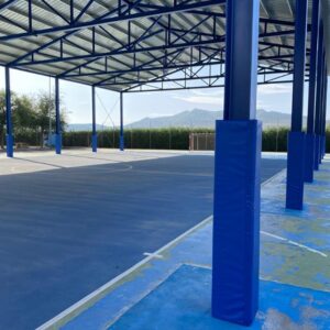 Protección columna estanco (impermeable termosellado) altura 2m
