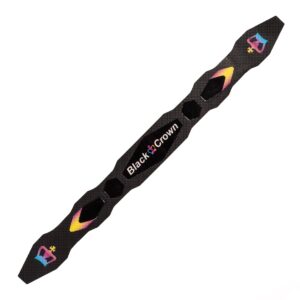 Protector de pala de pádel black crown vibranium negro