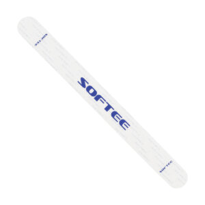 Protector de pala de pádel softee padel 1t redondo transparente azul