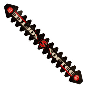 Protector de pala de pádel softee padel dentado negro
