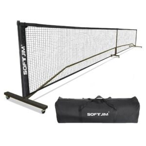Red pickleball softjim con ruedas
