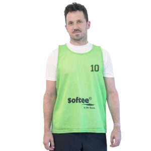 Set 5 petos softee numerados del 6 al 10