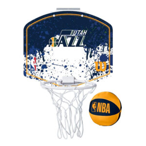 Set minicanasta wilson nba team mini hoop jazz