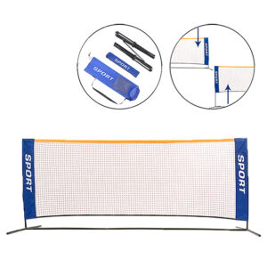 Set minitenis/minibadminton metálico