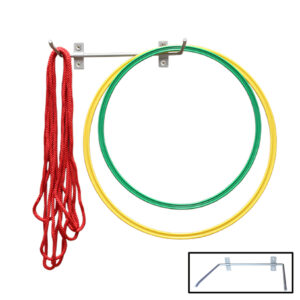 Soporte metálico colchonetas, aros y cuerdas new