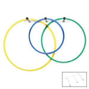 Soporte metálico para aros y cuerdas modelo iii