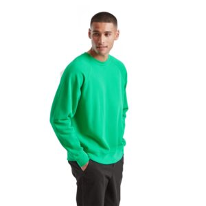 Sudadera fruit of the loom classic raglan adulto