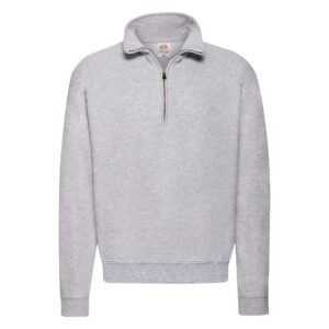 Sudadera fruit of the loom classic zip neck adulto