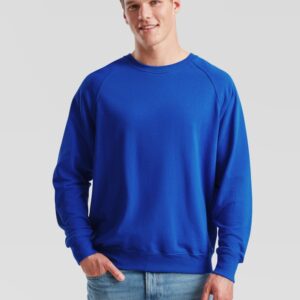 Sudadera fruit of the loom lightweight raglan sweat